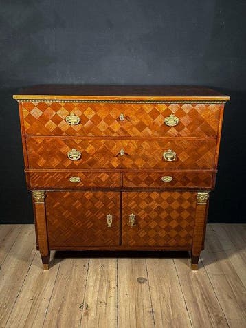 Kabinet - Hout, Brons