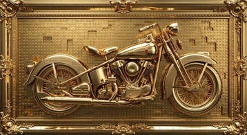 Artxlife - Lego Harley-Davidson, The Golden Icon, Kinderen en Baby's, Nieuw