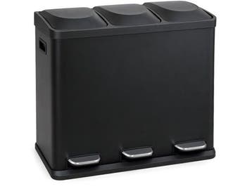 Five Stars® Prullenbak 60L - Pedaalemmer 3x20L -, Verzenden, Nieuw