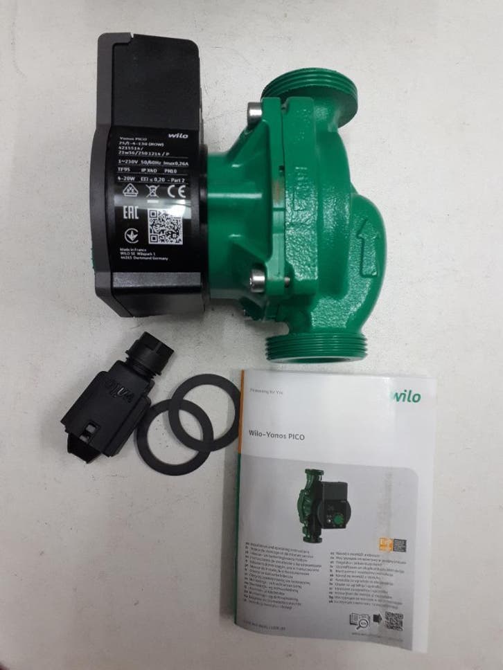 WILO POMP YONOS PICO 25/1-4-130 NIEUW 4215514, Doe-het-zelf en Verbouw, Verwarming en Radiatoren, Nieuw, Ophalen of Verzenden