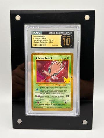 Pokémon - 1 Graded card - Shining Celebi - 30th Celebration, Nieuw