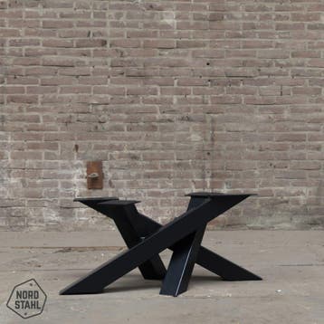 Stalen onderstel salontafel - Twist coffee leg - Nordstahl, Verzenden, Nieuw