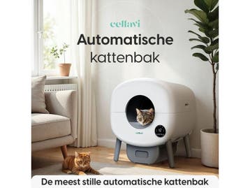 Cellavi Zelfreinigende Kattenbak NEO-B - Automatische, Verzenden, Nieuw