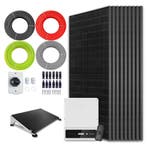 Zonnepanelen Pakket Platdak 3.9 kW 9x 430Wp, Ophalen of Verzenden, Nieuw