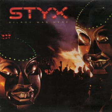 Styx - Kilroy Was Here (LP 1983), Ophalen of Verzenden, Zo goed als nieuw