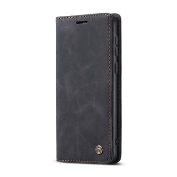 CaseMe book case leer - Samsung Galaxy A35 - zwart, Verzenden, Nieuw