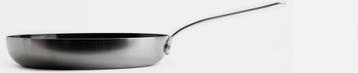 2dekans | Mauviel 1830 Braadpan 24 cm – RVS/Aluminium –, Ophalen of Verzenden, Zo goed als nieuw