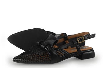 MJUS Ballerinas in maat 38 Zwart, Verzenden, Zwart, Ballerina's, Zo goed als nieuw