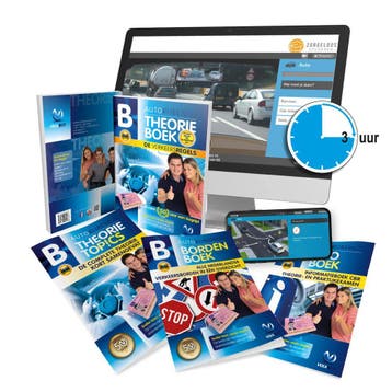 Rijbewijs B Theorieboek 2023 - Auto Theorie Pakket, Boeken, Verzenden, Nieuw, Overige niveaus, VekaBest 