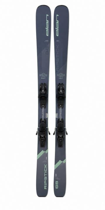 Elan Ripstick 88 + Bindingen – All-Mountain Ski Heren - 172, Overige merken, Gebruikt, Ophalen of Verzenden, Carve