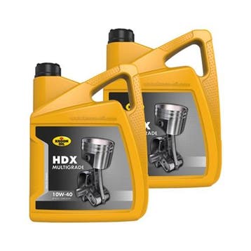 Kroon Olie Aanbieding: 2 X Hdx 10W40 5L, Verzenden