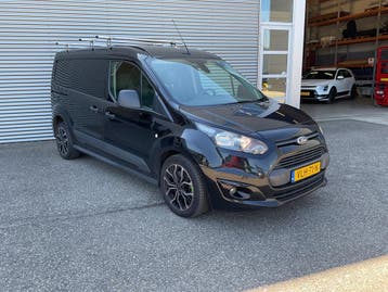Ford Transit Connect 1.6 TDCI L2 EXPORT Stoelverw./ 3Pers./, Euro 5, Stof, Gebruikt, Zwart