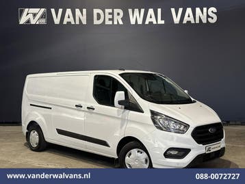 Ford Transit Custom | 2.0 TDCI 105pk L2H1 Euro6 Airco |, Gebruikt, Euro 6, Wit, Dealer onderhouden