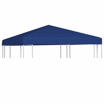 vidaXL Prieeldak 310 g/m² 3x3 m blauw, Verzenden, Nieuw, Tot en met 2
