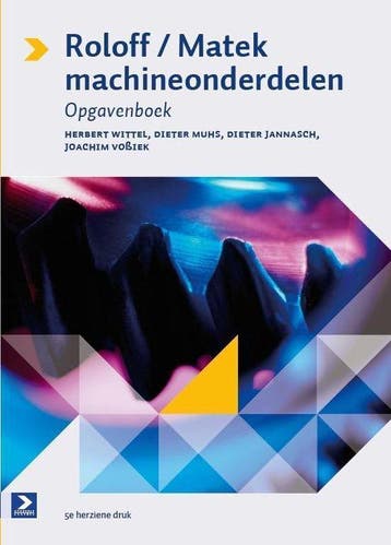 Boek Roloff/Matek machineonderdelen 9789039526460, Boeken, Verzenden, Zo goed als nieuw