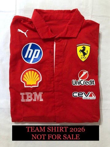 Scuderia Ferrari HP - Formule 1 - Team Shirt - 2026 -, Nieuw