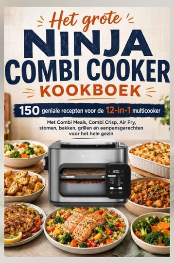 Het Grote Ninja Combi Cooker Kookboek: 150 Geniale Recepten, Ophalen of Verzenden, Nieuw, Marieke L