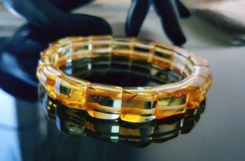 Amber Unieke natuurlijke Baltische barnsteen armband –