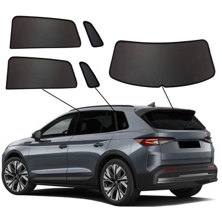 Zonwering Skoda Elroq - SunClip - CarShades - Privacyshades, Auto diversen, Auto-accessoires, Nieuw, Ophalen of Verzenden