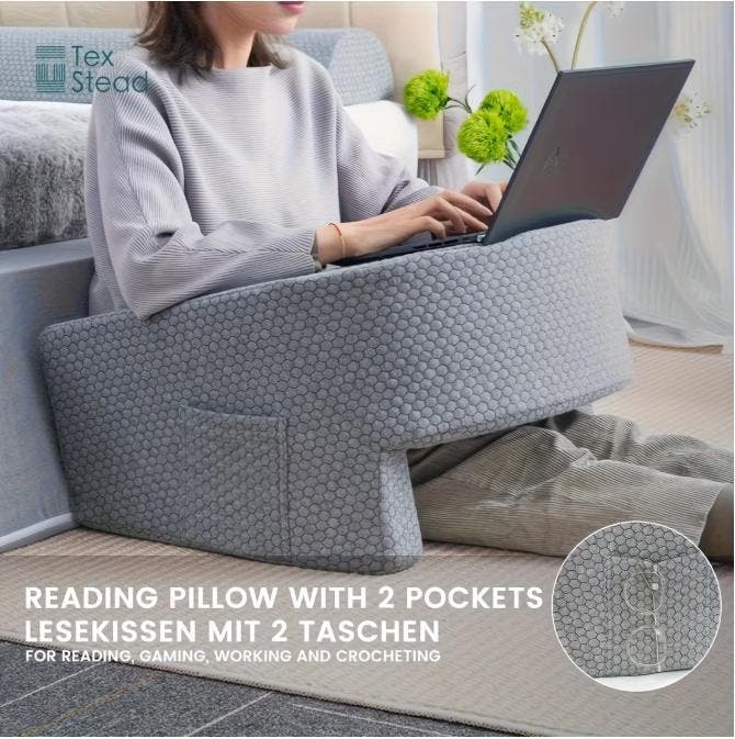Ergonomisch Leeskussen met Armsteunen Traagschuim Rugkussen, Huis en Inrichting, Woonaccessoires | Kussens, Nieuw, Verzenden
