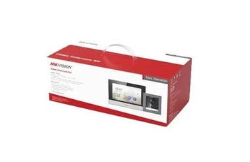 Hikvision DS-KIS602 Complete Intercom KIT met PoE, Ophalen of Verzenden, Nieuw