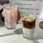 Twist Design Iced Coffee Glas – Modern Drinkglas, Verzenden, Nieuw
