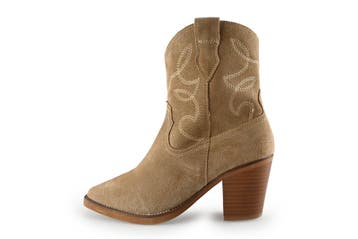 Manfield Cowboy laarzen in maat 38 Beige, Verzenden, Beige, Zo goed als nieuw, Manfield