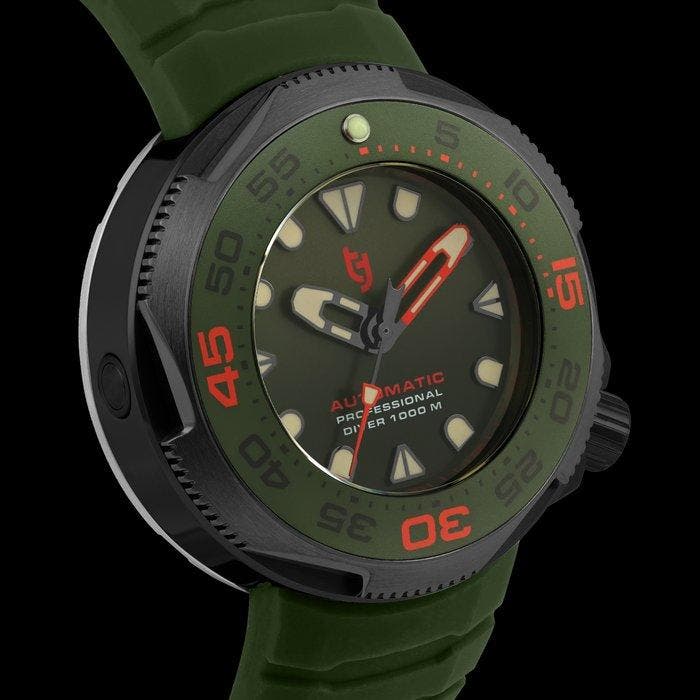 Tecnotempo - Divers 1000M Professional Diver - Automatic, Sieraden, Tassen en Uiterlijk, Horloges | Heren