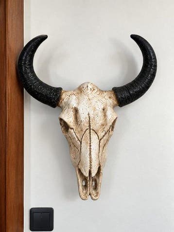 Wanddecoratie - Europa - Rustiek Bill Skull
