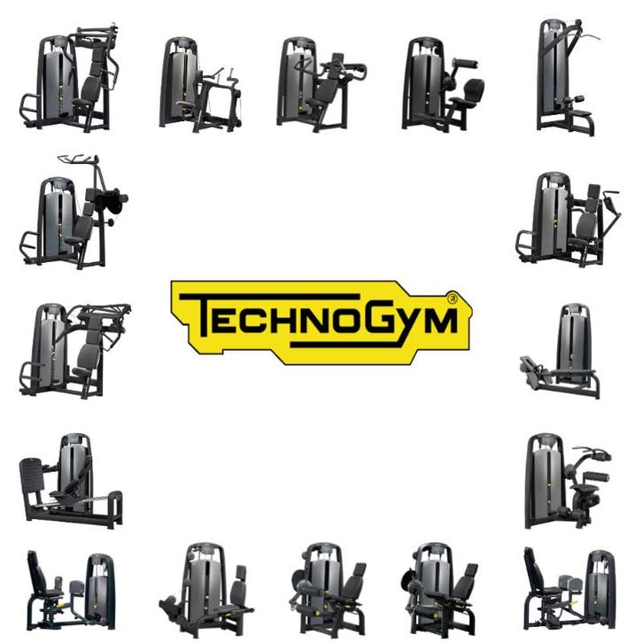 Technogym - Selection Black - 16 Apparaten, Sport en Fitness, Fitnessapparatuur, Nieuw, Ophalen of Verzenden