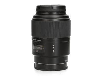 Sony SAL 100mm f/2.8 Macro - Macrolens - 1 jaar garantie, Ophalen of Verzenden, Zo goed als nieuw, Sony