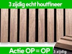 Afhaal UITVERKOOP akupanel v.a €69,95 3 zijdig walnoot hout, Ophalen, Nieuw