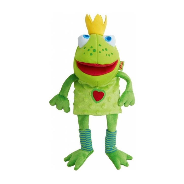 Haba handpop Kikkerkoning - poppens van €24,99 voor €19,99, Kinderen en Baby's, Speelgoed | Overig, Ophalen of Verzenden