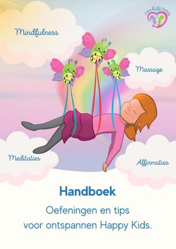 Handboek. Oefeningen en tips voor ontspannen Happy Kids, Boeken, Verzenden, Zo goed als nieuw, Corina Elzenaar