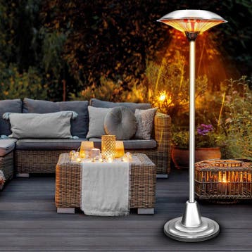 Terrasverwarmer - Infrarood Verwarming - Elektrisch - Heater, Tuin en Terras, Terrasverwarmers, Verzenden, Zo goed als nieuw