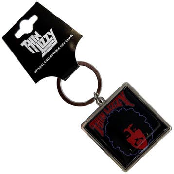 Thin Lizzy Phil & Logo Red - Sleutelhanger off. merchandise, Ophalen of Verzenden, Nieuw, Gebruiksvoorwerp