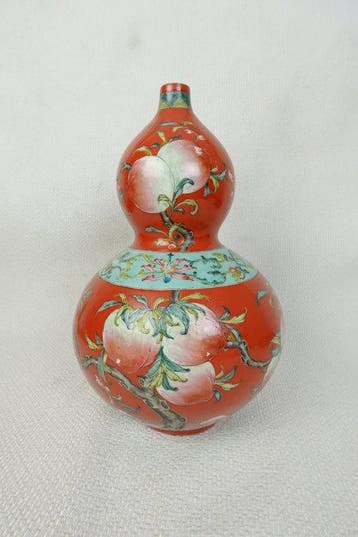 Vaas - Porselein - China - Qing Dynastie (1644-1911) - Vaas