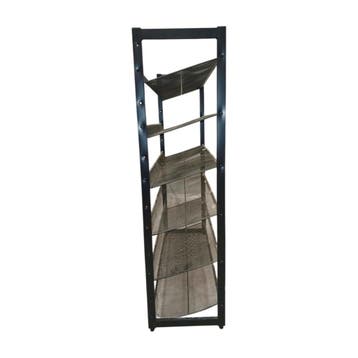 Schoenenrek 5-laags, zwart, 92x31x112 cm, gebruikt, Ophalen of Verzenden, Gebruikt, Overige typen