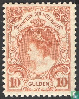 Nederland - Koningin Wilhelmina - 1905, Verzenden, Postfris