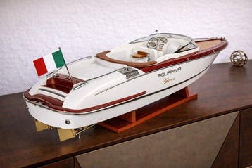 Riva Aquariva by Gucci 67 cm Bois entièrement modelisme fait, Nieuw