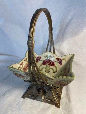Mand - De Art Déco-stijl - Geglazuurd keramiek,