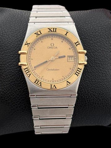 Omega - Constellation Honeycomb 18K Gold/ Steel - 396.1070 -, Nieuw
