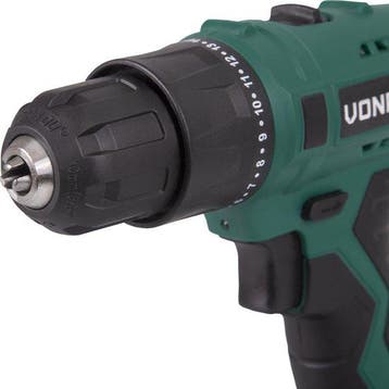 2dekans | VONROC Accuboormachine – 12V Li-Ion – Incl. 2x, Ophalen of Verzenden, Zo goed als nieuw
