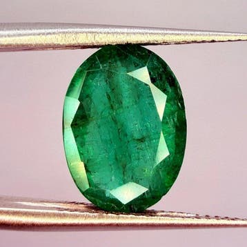 Zonder minimumprijs - 1 pcs Groen Smaragd - 3.59 ct -, Nieuw