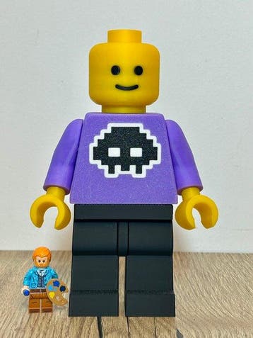 Fait maison - (MOC) Minifigure LEGO grand format (18 cm) –, Nieuw