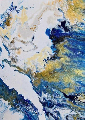 Samia Kerkeni - Gilded wave