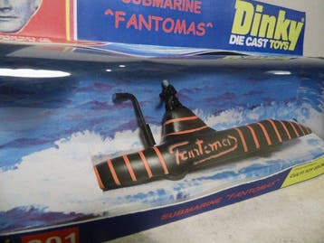 SUBMARINE FANTOMAS - Louis De Funes - Dinky, Nieuw