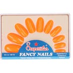 Oranje nagels - Kunstnagels, Ophalen of Verzenden, Nieuw