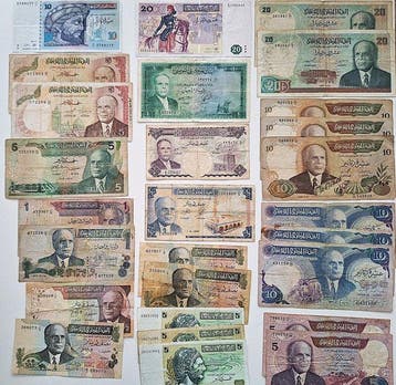 Tunesië. - 27 Banknotes - Various Dates (Zonder