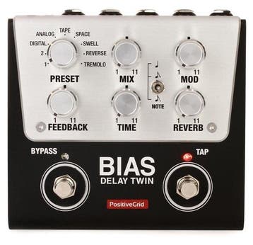 POSITIVE GRID - Bias Delay Twin - Effectpedaal, Nieuw